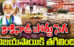 కాకినాడ పోర్ట్ సెగ విజయసాయి రెడ్డికి తగిలింది ...!