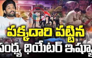 పక్కదారి పట్టిన సంధ్య థియేటర్ ఘటన ...!