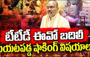 టీటీడీ ఈవోకు చంద్రబాబు వార్నింగ్..టీటీడీ ఈవో బదిలీ.. బయటపడ్డ షాకింగ్ విషయాలు...! kknewstelugu.