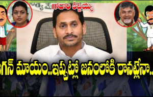 గోదారి కిట్టయ్య..జగన్ మాయం..ఇప్పట్లో జనంలోకి రానట్లేనా...? kknewstelugu.